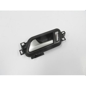 Resim Volkswagen Amarok- 17/20 Ön Kapı İç Açma Kolu Sol Siyah Elceği Gümüş Gri Hushan 