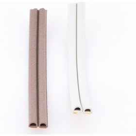 Resim Kapı-Pencere Isı Yalıtım Fitili - Yapışkanlı Izolasyon Contası 1 Metre-Kahve Rengi 