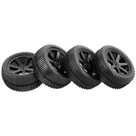 Resim Youtek "hsp Hpı Tamiya İçin 1/10 Ölçekli Off-road Rc Araç Lastik Ve Jant Seti - 4 Parça" 