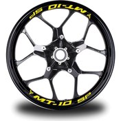 Resim Dark Wind Mt - 10 Sp Yazılı 8Li Jant İçi Yazı Sticker Etiket 