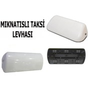 Resim inoltrare Taksi Levhası Işıklı Mıknatıslı Yazısız Beyaz 