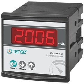 Resim TENSE DJ-A72 4 HANE LED DİSPLAY EKRANLI AMPERMETRE 