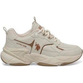 Resim U.s. Polo Assn. Isabella 5pr Unisex Sneaker Bej 