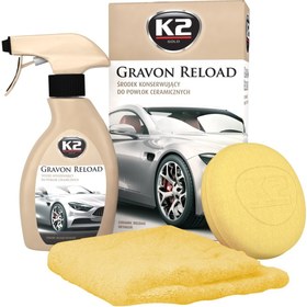 Resim K2 Gravon Reload 250ml Seramik Kaplama Bakım Kiti 