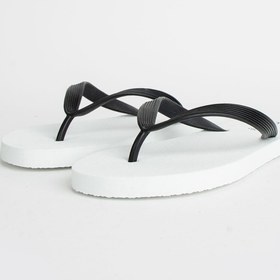 Resim Bermody Erkek Brasily Rahat Parmak Arası Beyaz Basic Plaj Terliği Flip Flops 