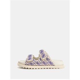 Resim Guess Kadın Fadeliza Krem 4g Taşlı Cırt Cırtlı Terl Krem 