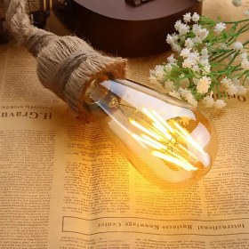 Resim Cata CT-4284 6W Dekorati̇f Rusti̇k LED Ampul (E27) Amber 