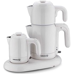 Resim Korkmaz A353 Mia Çay Kahve Makinesi Pembe 