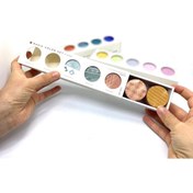 Resim Padme studio Lux Washi Tape 8’li Desenli Kağıt Bant — Ethnic 