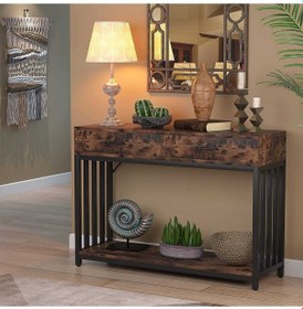 Resim Zizuva Tasarım Raflı Konsol Ve Düzenleyici 