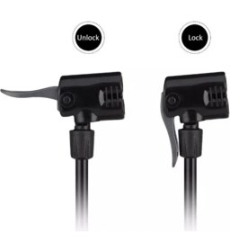 Resim Trendhane Ayak Pompası Top Şişirme Lastik Şişirme Ayaklı Hava Pompası Yer Kaplamaz Mini 17 cm Bisiklet Pompa 