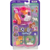 Resim JCR39 Polly Pocket Midilliyle Rodeo Heyecanı Mikro Oyun Seti 