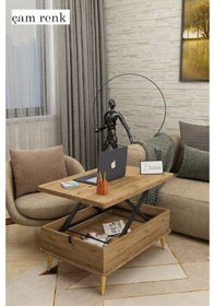 Resim Kolexonline Desensiz Akıllı Sihirli Sehpa 3 Kademeli 