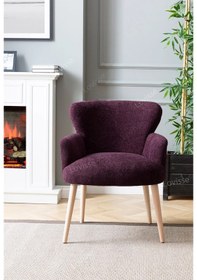 Resim Venqm Teddy Berjer , Salon, Balkon, Ofis Mor 