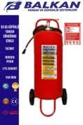 Resim Balkan Ticaret 50 KG KÖPÜKLÜ YANGIN SÖNDÜRME CİHAZI RUHSATA UYGUN+TALİMAT 