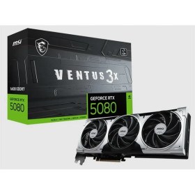 Resim MSI Msı Geforce RTX5080 16G Ventus 3x Oc Plus 16GB Gdrr7 256BIT 1xhdmı 3xdp Ekran Kartı 
