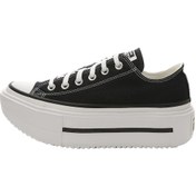 Resim A15490c-k Converse Chuck Taylor All Star Lıft Double Stack Platform Kadın Spor Ayakkabı Siyah A15490c-k Siyah 