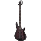 Resim Schecter Omen Elite-4 Bas Gitar (Black Cherry Burst) 