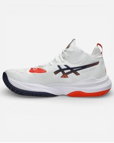 Resim Asics METARISE 2 Erkek Beyaz Voleybol Ayakkabısı 1051A089-100 