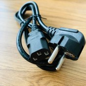 Resim Ata Elektronik 1.5 METRE Power Güç Kablosu C13 Iec Enerji Kablosu Monitör Pc Yazıcı Elektrik Kablosu 