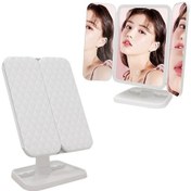 Resim Ctbx Üç Katlı Kare Makyaj Aynası 