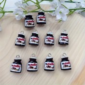 Resim 10 adet Sevimli Ekmek Sos Çikolata Reçine Şanslar Yaratıcı Kendin Yap Küpe Kolye Anahtarlık Bilezik Takı Yapımı El Sanatları Malzemeleri - Takı Desenleri 