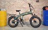 Resim Citycoco Fatbike 250 W Haki Yeşil Katlanır Elektrikli Bisiklet 