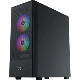 Resim Xigmatek EN41655 Hero Iı Aır 3f Mesh Temperli Camlı 3*12CM Sabit Rainbow Atx Mid-T Gaming Oyuncu Kas 