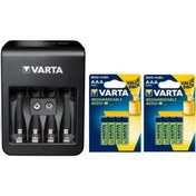 Resim Varta LCD Plug+ Plus Şarj Cihazı + 8*800 Mah Aaa Şarjlı Pil 