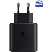 Resim Galaxy A73 5G Uyumlu 45W Super Hızlı Type-C Şarj Cihazı Adaptör - İthalatçı Garantili - Siyah 