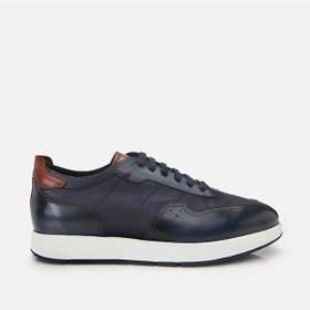 Resim Hotiç Hakiki Deri Lacivert Erkek Spor Ayakkabı 02ayh303130a680 Lacivert-navy Lacivert 