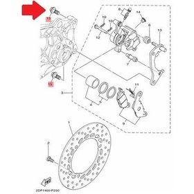 Resim Yamaha Nmax 125 / 155 Or. Arka Kaliper Civatası 90105-10882 