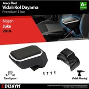Resim S-dizayn Nissan Juke Abs Vidalı Kol Dayama Kolçak Gri 2010 Üzeri 
