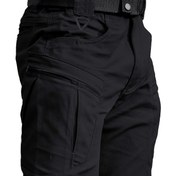 Resim IX5 Erkekler İçin Dayanıklı Outdoor Taktik Pantolon, Çok Cepli Kargo Uzun Pantolon - Yürüyüş, Kamp ve Antrenman için Regular Fit 