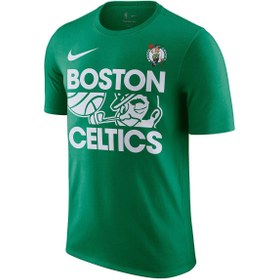 Resim Boston Celtics Erkek Yeşil Basketbol T-Shirt HQ0586-312 