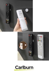 Resim Carlburn Pratik Yapışkanlı Kolay Monte Duvar Sabitleme Mıknatıslı Çok Amaçlı Kumanda Telefon Tutucu 2 ADET 