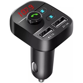Resim Divex Araç Fm Transmitter Bluetooth 2xusb Mp3 Çakmaklık Girişli Dt-602 