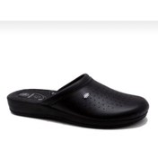 Resim Gezer Unisex Siyah Ortopedik Taban Sabo Terlik 