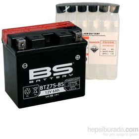 Resim Bs Battery Btz7s-bs (ytz7s-bs) 12 V 6.3 Amper 130 A Akü 