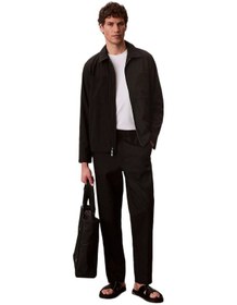 Resim Calvin Klein Lv04lf424g Ls Seersucker Blouson Erkek Ceket Siyah 