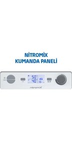 Resim Demirdöküm Nitromix 24 Kw Yoğuşmalı Kombi Hermetik Baca Tipi ile Düşük Yakıt Tüketimi Sağlar 