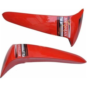 Resim Motoran Torro Dış Dizlik Takım Kırmızı 