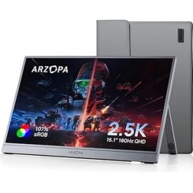 Resim Arzopa Z3FC 16.1 Inç 180Hz 9ms 2k Qhd IPS Taşınabilir Monitör 