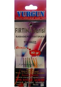 Resim Vurgun 7 İğneli 3 Renkli Organze Çapari F10 