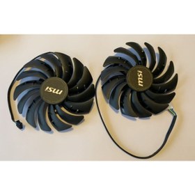 Resim power logıc Msı Rtx 3070 3060 3060ti Ventus 2x 95 Mm 4 Pin 3 Vida Fan 