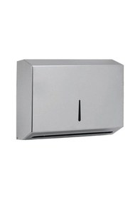 Resim Maxiflow Z Katlama Kağıt Havlu Dispanseri Havluluk Paslanmaz 200'lük Krom 