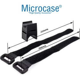 Resim Microcase Çift Yönlü Çok Amaçlı Kullanım Başlık Cırtlı Tutucu - AL5179 