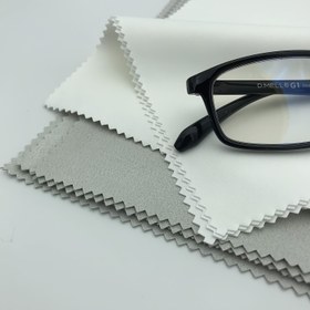 Resim 30'lu Paket Mikrofiber Temizlik Bezleri - Yeniden Kullanılabilir & Tekli Sarımlı Çapraz Köşeli Lens Bezi, Beyaz ve Siyah Renk Seçeneği, İncelemeye Uygun, Şık Görünüm (Gözlükler, Akıllı Telefonlar, Fotoğraf Makineleri, Takılar, Elektronik Cihazlar İçin) 
