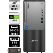 Resim Lenovo Thinkcentre Neo 50T Gen 5 Intel Core I7 13700 96GB 1tb SSD GTX1650/4GB Fdos Masaüstü Bilgisayar & Per4 USB Bellek 12UB000LTRP338 