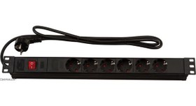 Resim Lande LN-PRZ-EKO-1U6P-SC 6xDIN49440 Soketli Schuko Grup Priz 